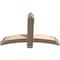 Ekena Millwork Bellingham Smooth Timber Gable Bracket, Douglas Fir, 36"W x 24"H x 3 1/2"D x 3 1/2"F, 16/12 Pitch GBW036X24X0404BEL00SDF - alternate 5